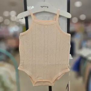 [아가방]무더운 여름 시원하게 입을수 있는 면 100 무형광 바디수트_ESS