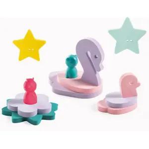 타일부착 물에뜨는 목욕놀이 조립블록 완구 4세 아기장난감 아이