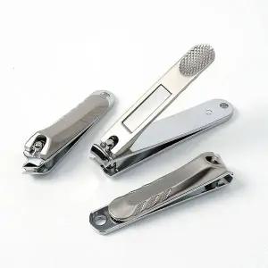 [셀러에이드]TBZ 실버 손톱깎이 3종 케이스세트 NC-03 손톱관리