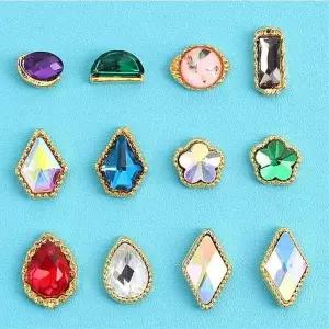 [오너클랜]TBZ 회전형 커버 네일 트윙클 파츠 12종세트