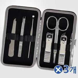 [오너클랜]TBZ 네일케어 손톱깎이세트 TS-399VC-블랙x3개 손톱정리