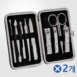 [셀러에이드]TBZ 고급 네일케어 손톱깎이세트-블랙x2개 발톱깎기