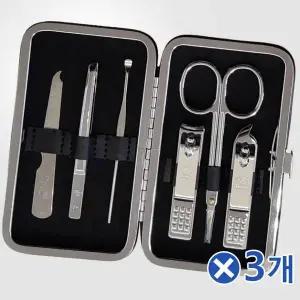 [셀러에이드]TBZ 네일케어 손톱깎이세트 TS-399VC-블랙x3개 손톱정리