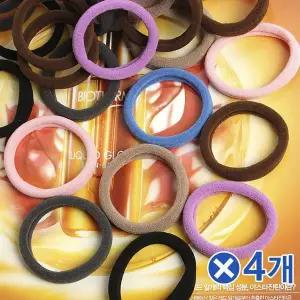 [오너클랜]TBZ 튼튼한 통통 머리끈 40p세트 7색x4개 데일리머리끈