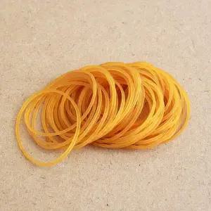 [오너클랜]TBZ 다용도 노란고무줄 50개입x40개 노란고무밴드 고무링