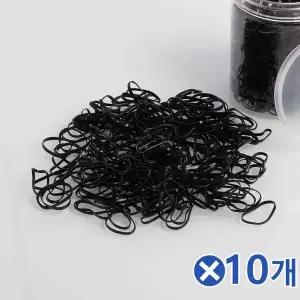 [오너클랜]TBZ 머리고무줄 머리끈 700p세트 블랙x10개 예쁜머리끈