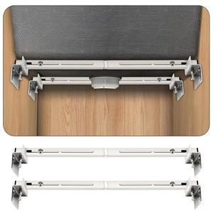 언더마운트 싱크대 브래킷 및 주방 설치 부품 키트, 스테인리스 스틸 수평 브래킷, 28-39.4인치 지지대