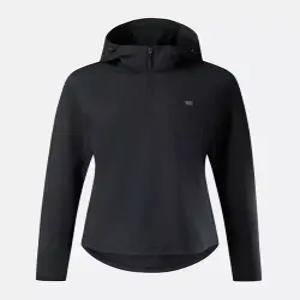 코오롱스포츠 kolonsport 여성 하프집업 후드 티셔츠 JKTBA25182BLK