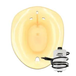 버블 소프트 온욕 좌욕기 (아이보리) HD-AB-001 수동비데 가정용 임산부 욕대야 변기 온수욕 전용 비데용