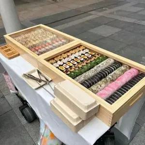 스시 네타 상자 사시미 접시 편백나무 해산물 숙성 트