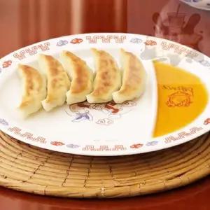 참깨샵 레트로분식그릇 미키 미니 멜라민 만두 접시