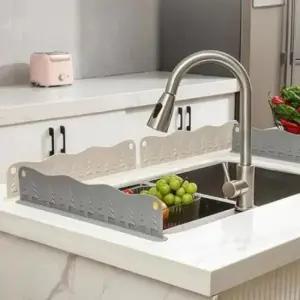 [SBD] 바리케이드 가드 방수 실리콘 욕실 물막이 흡착식 싱크대 세면대