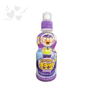 어린이 블루베리 과즙 음료 캐릭터 페트병 소용량 유아용 달콤한 과일 맛 간편