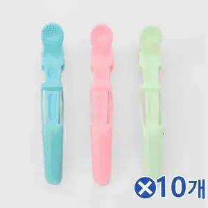 [에이치플러스몰]TBZ 머리고정 악어 미용핀 3p 컬러x10개 전문가용 집게핀