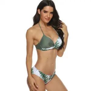 언더붑 탱크탑 비키니 홀터넥 커버업 수영복 섹시한 세트 여름 패션 비치웨어 2 조각 여성 수영