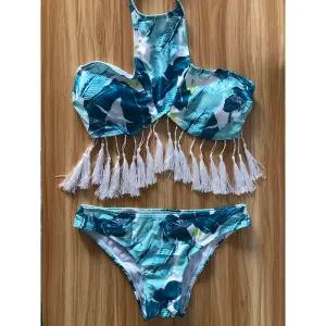 언더붑 탱크탑 비키니 홀터넥 커버업 수영복 뉴 걸 세트 그린 여성 로우 웨이스트 비치웨어 섹시한 와이어