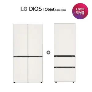 LG 디오스 냉장고+김치냉장고 세트 H876GBB011+Z334GBB151