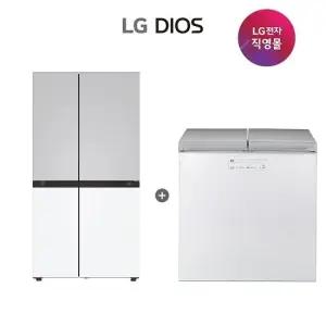 LG 디오스 냉장고+김치냉장고 S836MRQ112+K225LW121