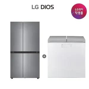 LG 디오스 냉장고+김치냉장고 S836P022+K225LW121