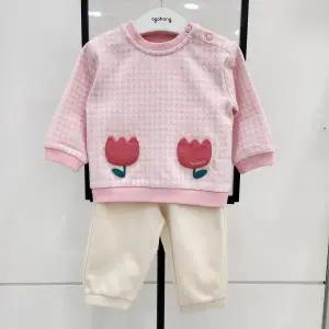 [아가방]오드데이튤립 맨투맨 상하 01S123052_SH