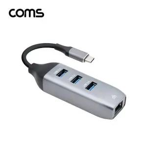 TBZ Coms USB 3.1 (Type C) 허브 컨버터 FW239 4포트허브