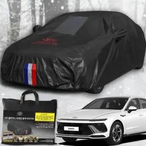 자동차차양막 쏘나타 디엣지 블랙박스 자동차커버 성에방지 바디