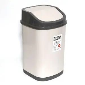 [하프클럽/셀러허브]푸시정사각 휴지통 미니휴지통 스윙 10리터-중