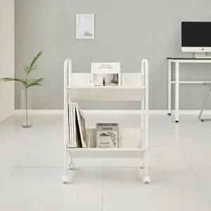 [하프클럽/셀러허브]국산 북카트 북선반 간이책꽂이 트롤리