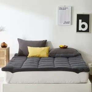 [NS홈쇼핑][르헤브] 플랜비 매트리스 거실 바닥 밴딩 토퍼 SS[35836452]