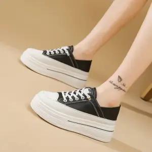 팽블몰 가을 캐주얼 여사친 통굽 원포인트 속굽 하이탑 화 HO3