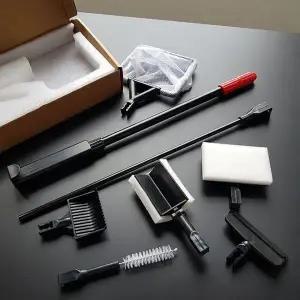 어항 청소 6종 열대어 물고기키우기 브러쉬 세트 관상어 수족관