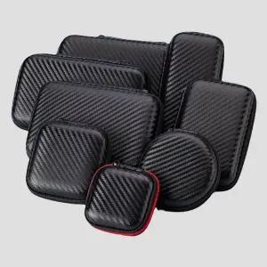 WL 포켓 소품 불랙 미니파우치 하드 보관 케이스 파우치