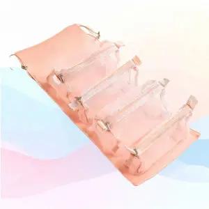 WL 여행용 파우치 메이크업 세안백 롤링 이너백 4단