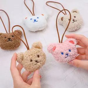 WL 유치원 가방고리 곰돌이 네임택 키링 열쇠고리 아기자기한디자인