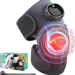 가열 무릎 마사지기 어깨 팔꿈치 휴대용 진동 무선