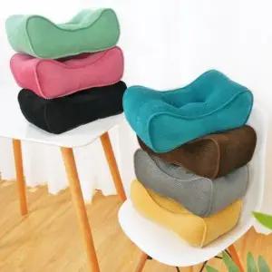 의자등쿠션 사무실 의자 허리쿠션 등받이 등쿠션 방석 7컬러