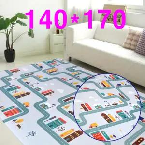 아이방 도로놀이 쿠션매트 장판 140x170 통통 신생아거실