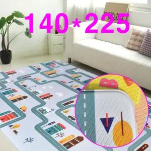 유치원 놀이방 도로놀이 쿠션매트 140x225 강아지장판 북유럽