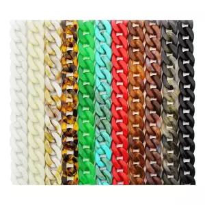 직수입 레오파드 마블 아크릴 안경줄 마스크걸이 Ead7+2hri