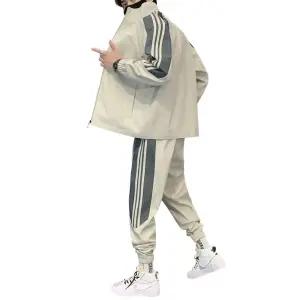 남친 캐주얼 러닝 주니어 봄가을 코트 복 루즈핏 점퍼 세트 긴팔세트 트레이닝 BE3