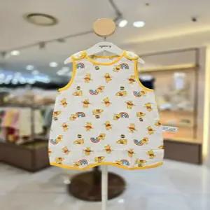 [아가방][아가방갤러리] 컬러곰돌이푸 거즈 수면조끼 79S411301 (P003789980)