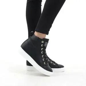 하이탑스니커즈 국내제작 캐쥬얼 키높이 속굽 지퍼 하이탑 운동화Y