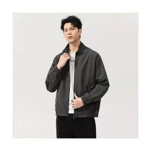 남자 트렌치 행정 점퍼 코트 봄 여름 빅사이즈 빈티지 차이나 ST2