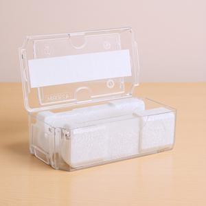 [호환품]시계 디스플레이 박스 투명 보관 케이스 남성용 팔찌 기념품 컨테이너 내구성 있는 홀더 수집 포장