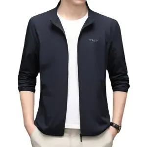 남자 야상사파리 점퍼 가을 여름 아우터 캐주얼 얇은 재킷 통기성 블루종 ST2