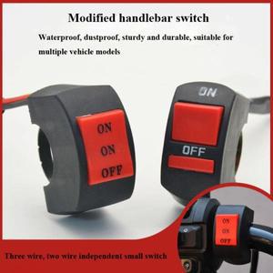 플라스틱 오토바이 개조 스위치전기 자동차 부품핸들 바 자전거 액세서리2 가지 신제품
