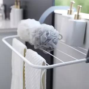 무타공 접이식 빨래건조대 걸이형 원룸 기숙사 빨래 건조대 걸이 수건 행거