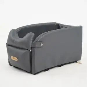 고양이캐리어 강아지 콘솔 카시트 스퀘어 블루그레이 이동가방 1P