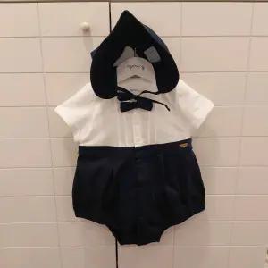 [아가방]NC청주점 26년 여름신상 노아클래식반팔바디 수트 세트(모자) 01T32790