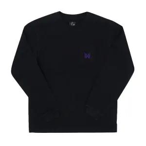 [ NEEDLES] RW348 F-Black 남성 긴팔티